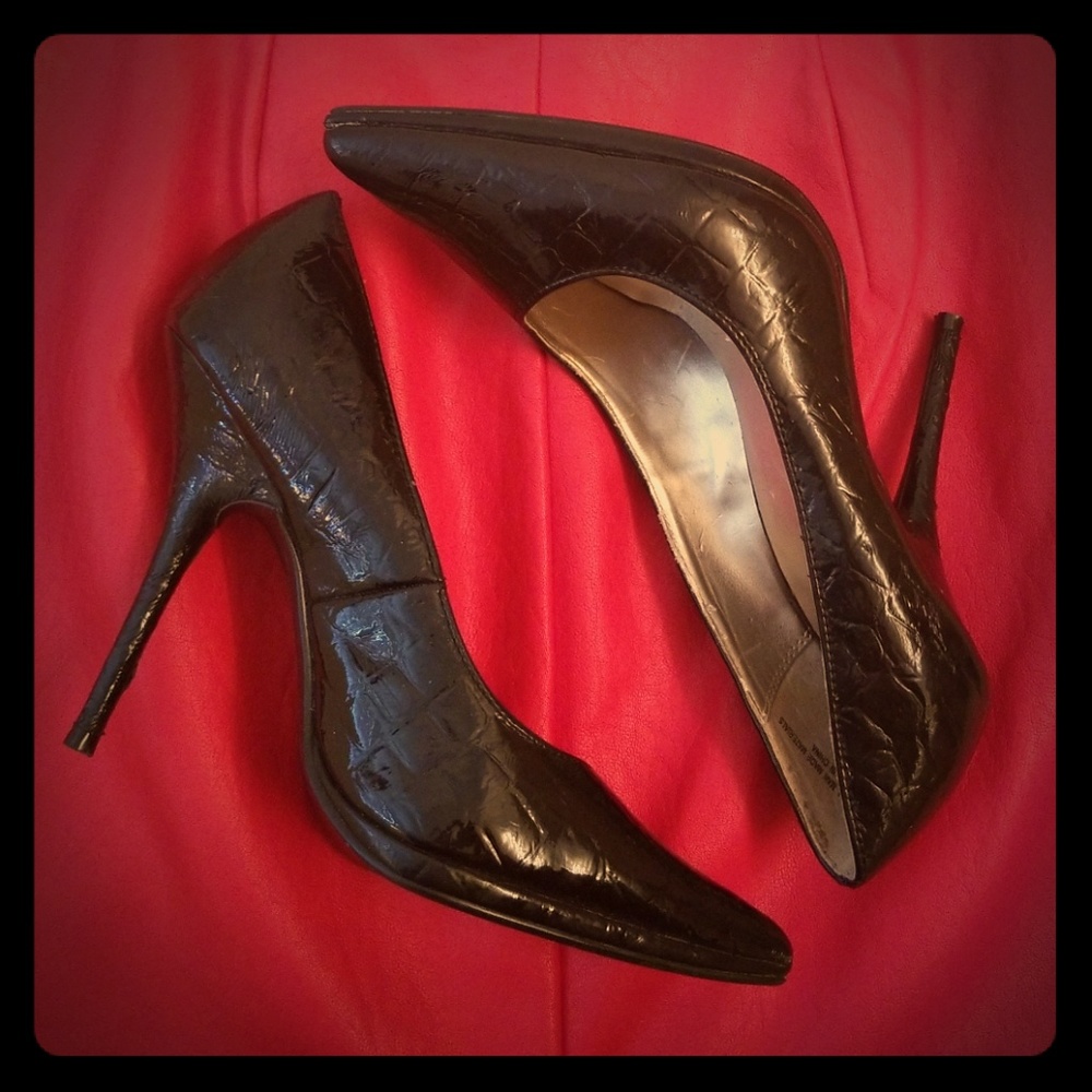 Black heels